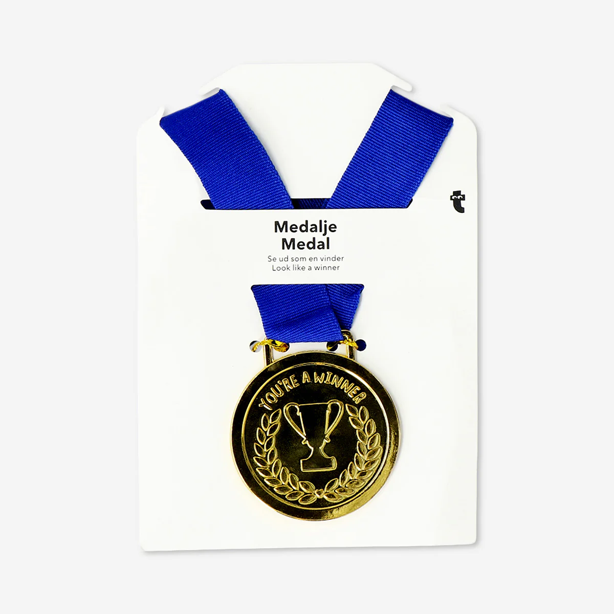 Blue winner medal - Image 3