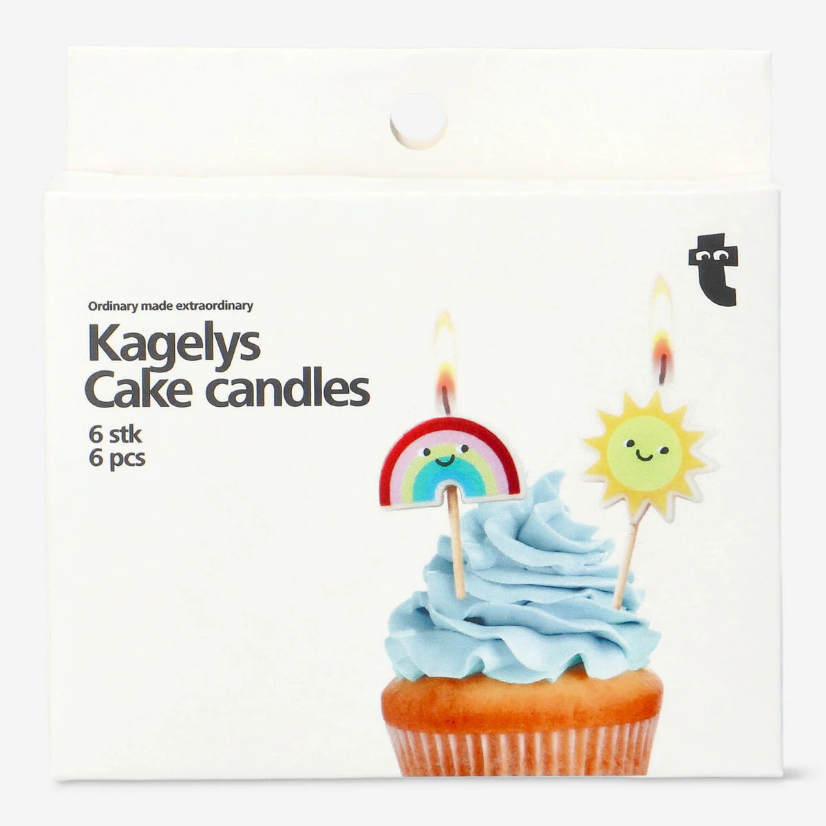 Cake candles. 6 pcs - Image 3
