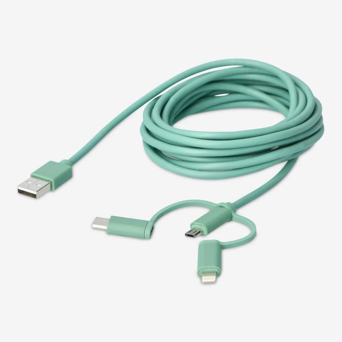 Charging cable. For USB-C, Micro USB and lightning - Image 3