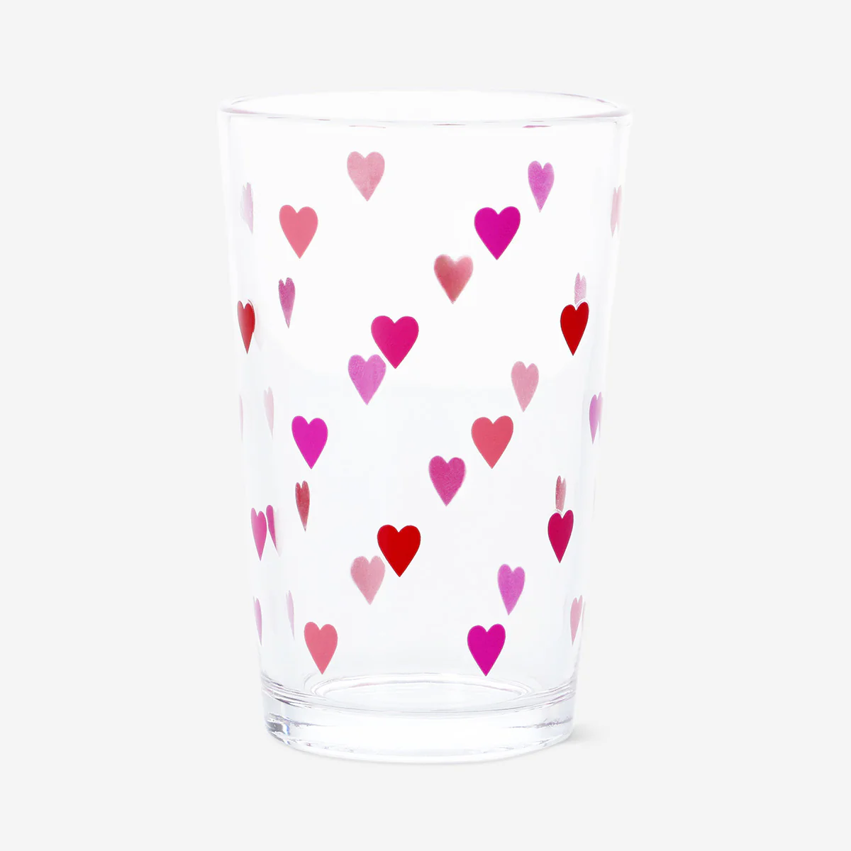 Drinking glass with small hearts - 220 ml - Image 3