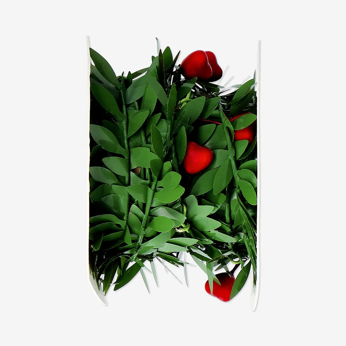 Holly garland ribbon - 3 m - Image 3