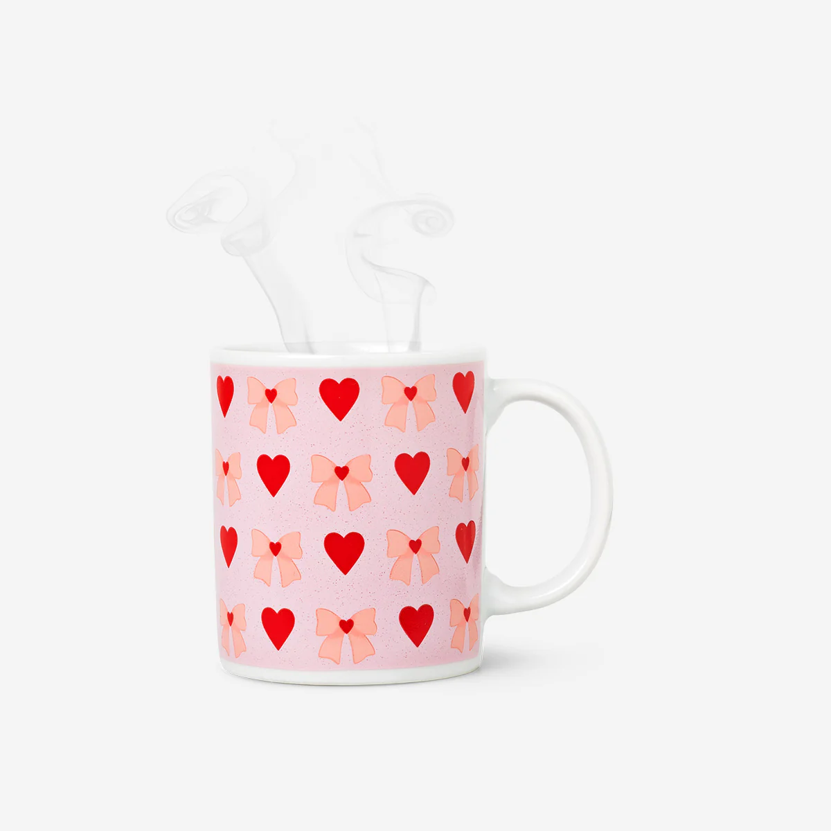 Magic colour changing mug with hearts - 320 ml - Image 3