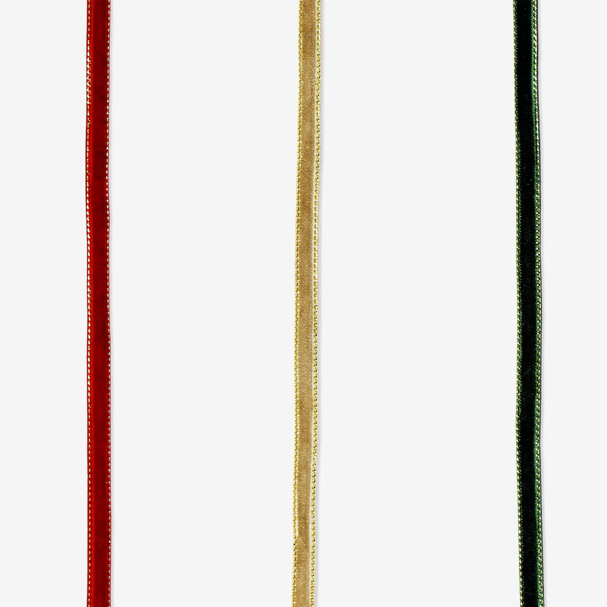 Set of velvet ribbon - 5 pcs - Image 3