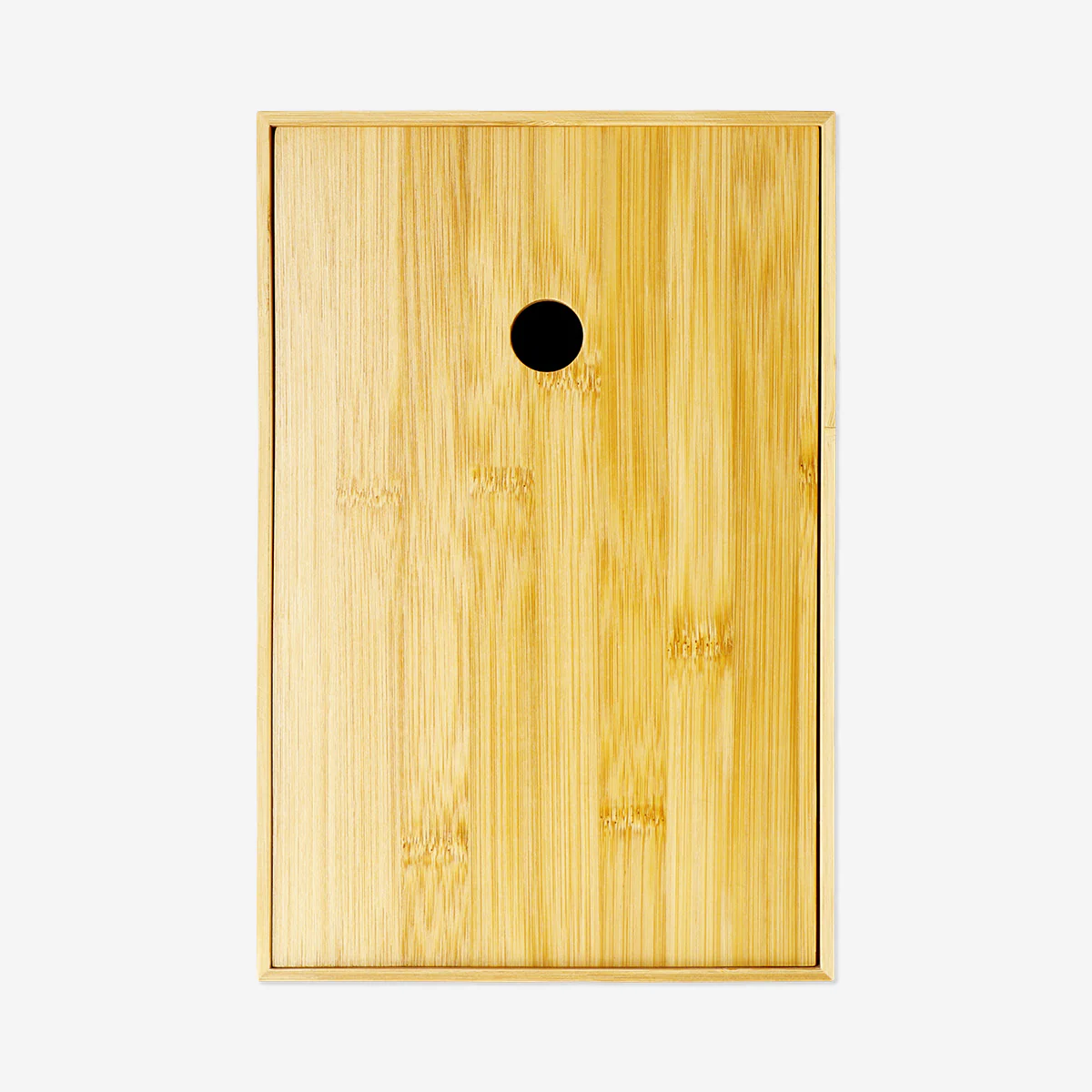 Stackable storage box with bamboo lid - 30 cm - Image 3