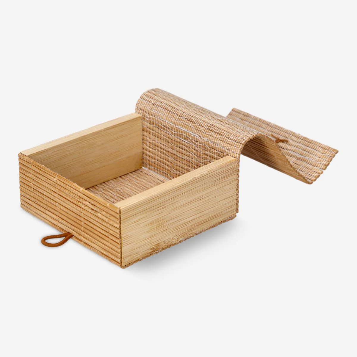 Bamboo storage box - 9 cm - Image 3